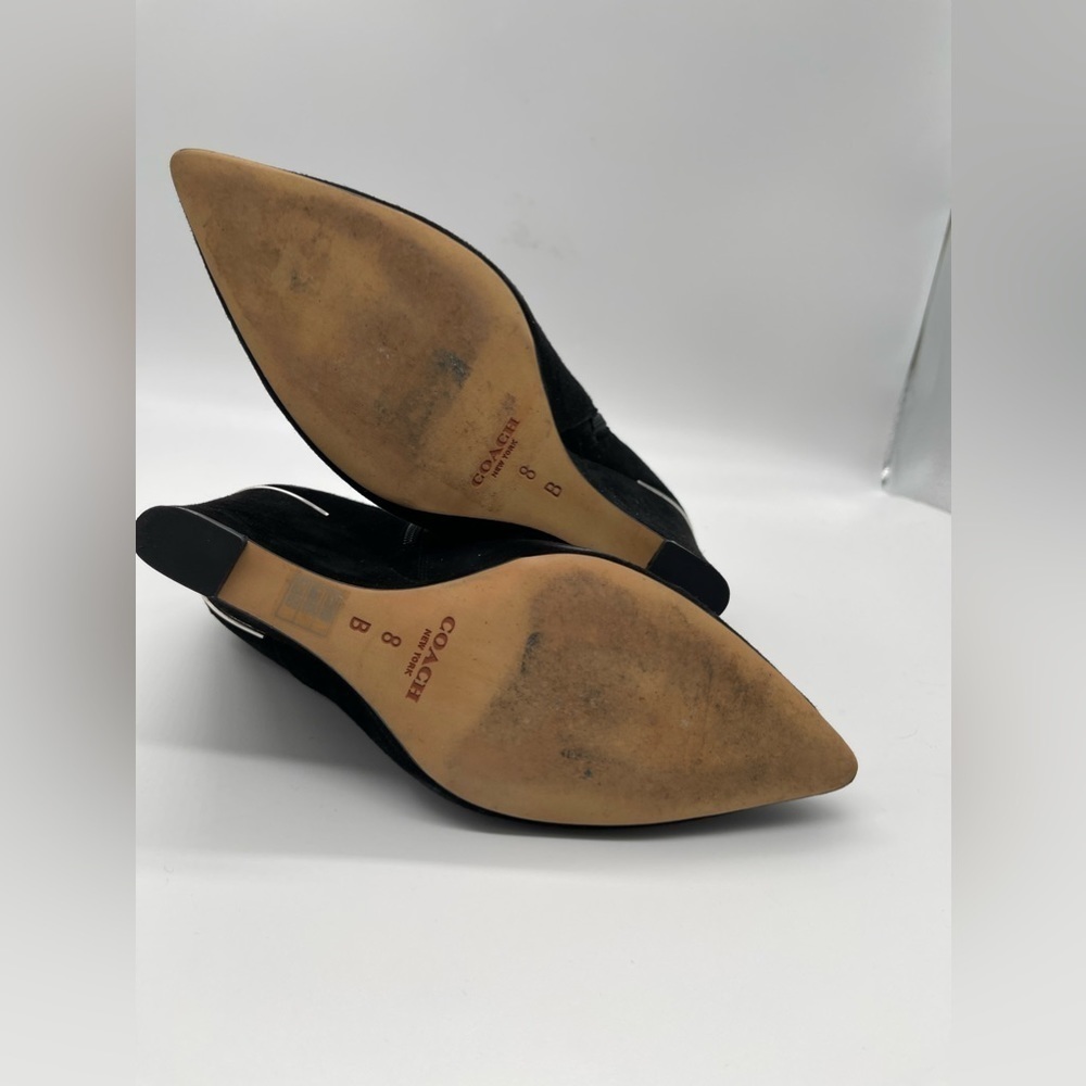 Coach Leather Suede wedge Boots - Picture 5 of 6